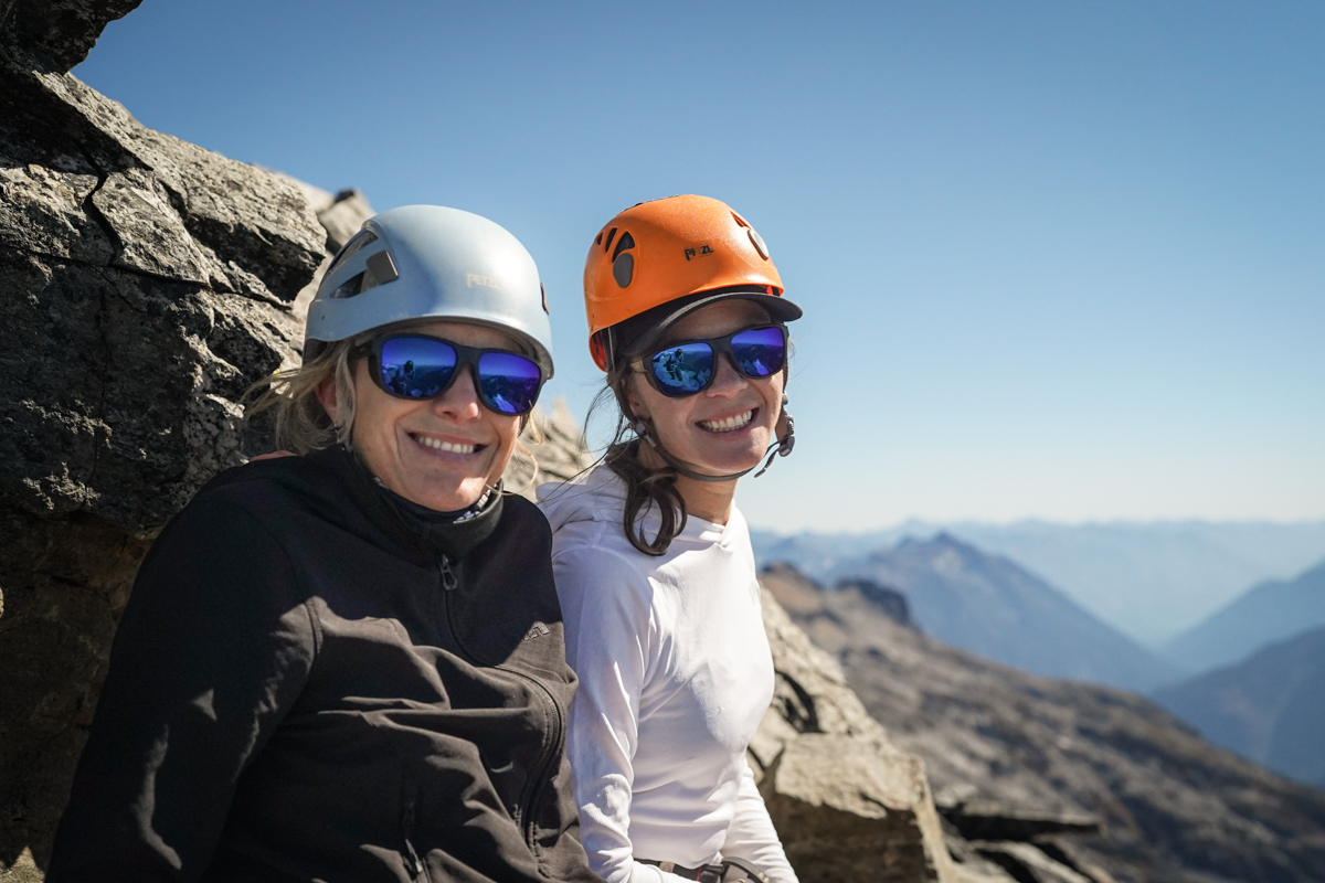 Climbing Helmets (climbing in the Petzl Borea)